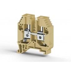 Клеммник на DIN-рейку 16кв.мм беж. AVK16 Klemsan 304169 Клеммник на DIN-рейку 16кв.мм беж. AVK16 Klemsan 304169