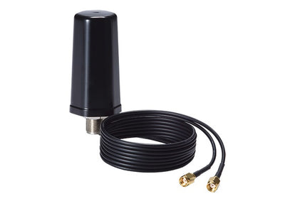 Антенна MAT-WDB-DA-RM-2-0203-1m MIMO 2x2, 2.4/5 GHz, dual-band desktop antenna, 2/3 dBi, RP-SMA-type (male), 1m cable | код 00-06116497 | MOXA Антенна MAT-WDB-DA-RM-2-0203-1m MIMO 2x2, 2.4/5 GHz, dual-band desktop antenna, 2/3 dBi, RP-SMA-type (male), 1m cable | код 00-06116497 | MOXA