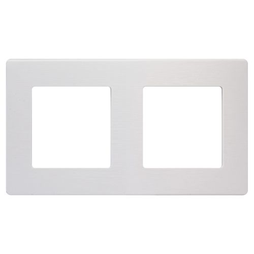 Рамка для розеток и выключателей Серия 12 12-5102-01М на 2 поста, Сатин, белый матовый | код Б0065746 | ЭРА Рамка для розеток и выключателей Серия 12 12-5102-01М на 2 поста, Сатин, белый матовый | код Б0065746 | ЭРА