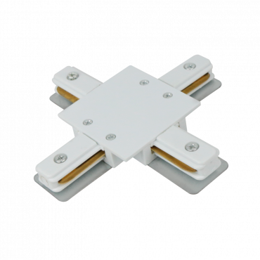 Коннектор шинопровода X-образный XC-W-TL белый серии TOP-LINE IN HOME | код 4690612045412 | IN HOME Коннектор шинопровода X-образный XC-W-TL белый серии TOP-LINE IN HOME | код 4690612045412 | IN HOME