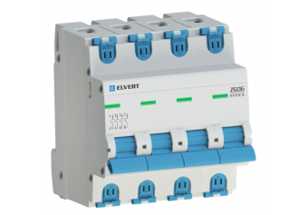 Автоматический выключатель Z406 4Р D10 4,5кА ELVERT | код Z4064D-10 | ELVERT Автоматический выключатель Z406 4Р D10 4,5кА ELVERT | код Z4064D-10 | ELVERT