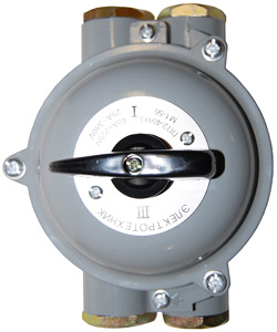 Переключатель пакетный ПП 2-40/Н2 М1 сил. 56 (40А, силуминовый корпус, IP56) (ЭТ) | код ET009020 | Электротехник Переключатель пакетный ПП 2-40/Н2 М1 сил. 56 (40А, силуминовый корпус, IP56) (ЭТ) | код ET009020 | Электротехник