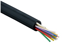 Hyperline FO-DPE-IN/OUT-9S-4-LSZH-BK Кабель волоконно-оптический 9/125 (SMF-28 Ultra) одномодовый. 4 волокна. плотное буферное покрытие (tight buffer). внутренний/внешний. самонесущий. со свободно уложенными волокнами (FTTH). LSZH. –40 C – +60 C. черный К