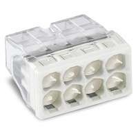 Клемма 8х(0.5-2.5мм) 8-х проводн. для распред. короб. (с контактн. пастой "Alu-Plus") | Код. 2273-248 | Wago