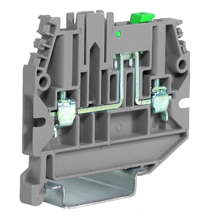 CBS.2/GR Клемма с ножевым размыкателем. 2,5 кв.мм., 1 уровень, винт | код ZCBS02GR | DKC CBS.2/GR Клемма с ножевым размыкателем. 2,5 кв.мм., 1 уровень, винт | код ZCBS02GR | DKC