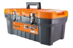 Ящик для инструментов ТЕХНИК-20, 51х26х22 см, метал. замки, лоток, два органайзера, «Рубин» TDM | код SQ1032-0202 | TDM