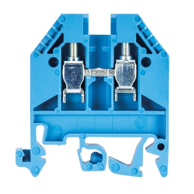 Проходная клемма, тип фиксации провода: винтовой, номинальное сечение: 4 мм кв., 32A, 800V, ширина: 6 мм, цвет: синий, тип монтажа: DIN 35 | код 57.504.0055.6 | Wieland Проходная клемма, тип фиксации провода: винтовой, номинальное сечение: 4 мм кв., 32A, 800V, ширина: 6 мм, цвет: синий, тип монтажа: DIN 35 | код 57.504.0055.6 | Wieland