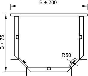 T-образная секция 110x300 | код 7003684 | OBO Bettermann T-образная секция 110x300 | код 7003684 | OBO Bettermann