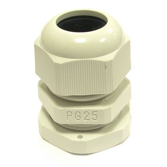 Кабельный ввод RUICHI PG25 (15-22) Серый, полиамид | код 58489 | Ruichi Кабельный ввод RUICHI PG25 (15-22) Серый, полиамид | код 58489 | Ruichi