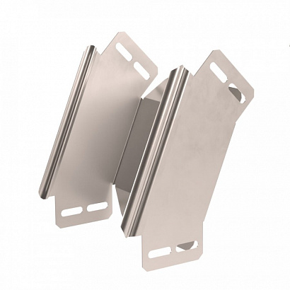 Угол вертикальный внешний 45 градусов Стандарт INOX (AISI 409) 150х80 Промрукав | код PR16.2962 | ПРОМРУКАВ Угол вертикальный внешний 45 градусов Стандарт INOX (AISI 409) 150х80 Промрукав | код PR16.2962 | ПРОМРУКАВ