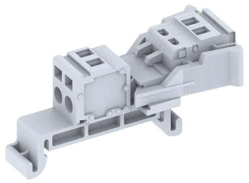 Разъем на 2 полюса штепсельного типа, монтаж на DIN-рейку TS 35, шаг 5,08 мм DPSC5.08WF-2W(G) | код 2302030200 | Elmex Разъем на 2 полюса штепсельного типа, монтаж на DIN-рейку TS 35, шаг 5,08 мм DPSC5.08WF-2W(G) | код 2302030200 | Elmex
