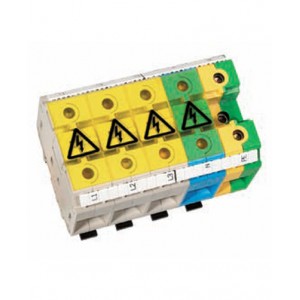 Клеммная сборка WKN 70 (серый 3x, синий 1x, заземление 1x) тип фиксации провода: винтовой, номинальное сечение: 70 мм кв., ширина: 120 мм, цвет: серый/синий/желто-зеленый тип монтажа: DIN 35 | код 57.570.9855.0 | Wieland Клеммная сборка WKN 70 (серый 3x, синий 1x, заземление 1x) тип фиксации провода: винтовой, номинальное сечение: 70 мм кв., ширина: 120 мм, цвет: серый/синий/желто-зеленый тип монтажа: DIN 35 | код 57.570.9855.0 | Wieland