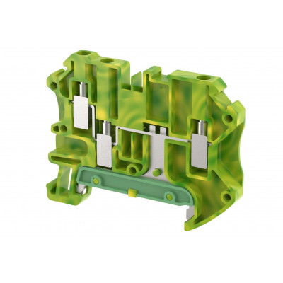 Клемма заземления винтовая 2,5 мм2, двухуровневая, на 3 подключения TGQ2.5-1x2 | код 1202080000 | Elmex Клемма заземления винтовая 2,5 мм2, двухуровневая, на 3 подключения TGQ2.5-1x2 | код 1202080000 | Elmex