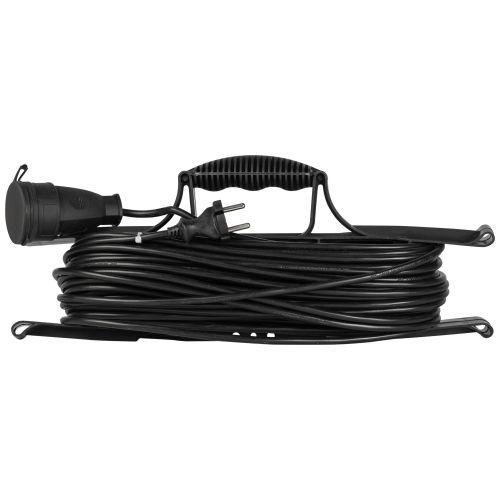 Удлинитель силовой GREEN LINE FR-10-30m Greenline на рамке 1 розетка без заземления 30м ПВС 2х1кв.мм Эра Б0065149