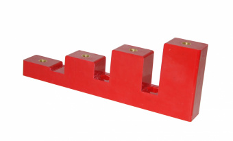 Изолятор шинный ступенчатый ИСв4-50 (М10) | код ST-50lp | Engard Изолятор шинный ступенчатый ИСв4-50 (М10) | код ST-50lp | Engard