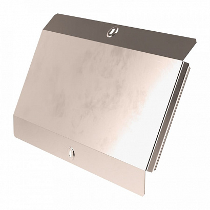 Крышка угла вертикального внешнего 45 градусов Стандарт INOX (AISI 409) 400 Промрукав | код PR16.2984 | ПРОМРУКАВ Крышка угла вертикального внешнего 45 градусов Стандарт INOX (AISI 409) 400 Промрукав | код PR16.2984 | ПРОМРУКАВ