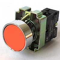 Кнопка XB2-BА41 без подсветки оранжевый 1НО (ANDELI) | код ADL10-054 | ANDELI