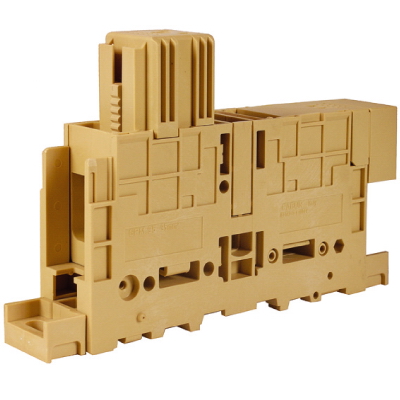 GPM.240/BC/FIX(Ex), силовой зажим шина/кабель бежевый 240 кв.мм/ крепление на плату | код ZGP810 | DKC