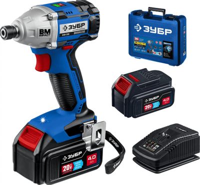 Гайковерт Зубр GB-250-42 аккум. патрон:квад.1/2 (кейс в комплекте) | код 1650010 | ЗУБР Гайковерт Зубр GB-250-42 аккум. патрон:квад.1/2 (кейс в комплекте) | код 1650010 | ЗУБР