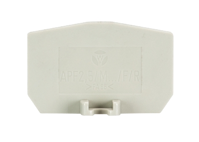 Крышка боковая, для клемм WKF 2,5/M../F/R..., цвет: серый | код 07.312.3153.0 | Wieland Крышка боковая, для клемм WKF 2,5/M../F/R..., цвет: серый | код 07.312.3153.0 | Wieland