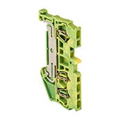 Колодка клеммная пружинная JXB-ST-1,5 3 вывода земля PROxima | код plc-jxb-st-1.5-3-pen | EKF