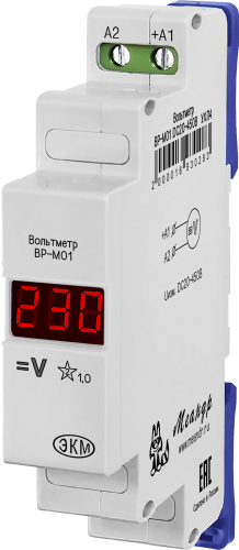 Вольтметр ВР-М01 DС20-450В УХЛ2 | код 2000016935264 | МЕАНДР Вольтметр ВР-М01 DС20-450В УХЛ2 | код 2000016935264 | МЕАНДР