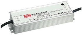 Источник питания AC-DC, 150Вт, IP67, вход 90…305В AC, 47…63Гц/127…431В DC, ККМ, выход 215…430В/350мА, изоляция 3750В AC, в кожухе 220х68х39, -40…+70С, димминг 3 в 1 | код HLG-120H-C350B | MeanWell Источник питания AC-DC, 150Вт, IP67, вход 90…305В AC, 47…63Гц/127…431В DC, ККМ, выход 215…430В/350мА, изоляция 3750В AC, в кожухе 220х68х39, -40…+70С, димминг 3 в 1 | код HLG-120H-C350B | MeanWell