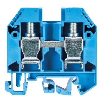 Проходная клемма, тип фиксации провода: винтовой, номинальное сечение: 16 мм кв., 76A, 800V, ширина: 12 мм, цвет: синий, тип монтажа: DIN 35 | код 57.516.0155.6 | Wieland Проходная клемма, тип фиксации провода: винтовой, номинальное сечение: 16 мм кв., 76A, 800V, ширина: 12 мм, цвет: синий, тип монтажа: DIN 35 | код 57.516.0155.6 | Wieland