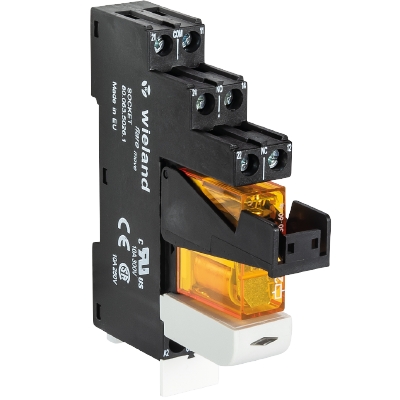 Интерфейсный релейный модуль, 1 переключающий контакт, рабочее напряжение: 230 V AC, номинальное напряжение переключения: 250 V AC, коммутируемый ток: 16 A, с винтовой фиксацией провода, серия flare MOVE | код 80.010.4916.3 | Wieland Интерфейсный релейный модуль, 1 переключающий контакт, рабочее напряжение: 230 V AC, номинальное напряжение переключения: 250 V AC, коммутируемый ток: 16 A, с винтовой фиксацией провода, серия flare MOVE | код 80.010.4916.3 | Wieland