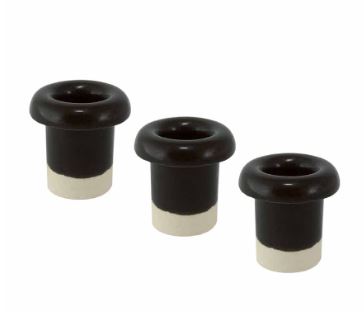 Керамический проходной изолятор для провода черный (25шт) TDM | код SQ2802-0022 | TDM Керамический проходной изолятор для провода черный (25шт) TDM | код SQ2802-0022 | TDM