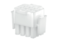 B11633410-6 Штекер B на печат. плату под обжим 3x4 с контуром против смещения вар. 6, шт | код B11633410-6 | SUPU