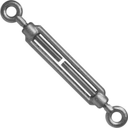 Талреп DIN 1480 тип B (кольцо-кольцо) M6 | код trrm6 | EKF Талреп DIN 1480 тип B (кольцо-кольцо) M6 | код trrm6 | EKF