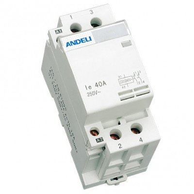 Контактор модульный КМ63-20/20(2NO) 2P 20A (ANDELI) | код ADL08-231 | ANDELI Контактор модульный КМ63-20/20(2NO) 2P 20A (ANDELI) | код ADL08-231 | ANDELI