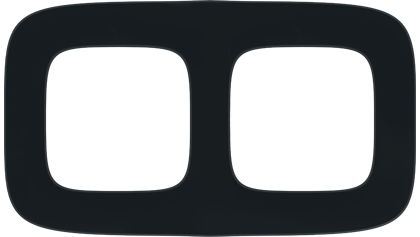 Valena ALLURE.Рамка "Черное стекло".2-постовая универсальная | код 755532 | Legrand Valena ALLURE.Рамка "Черное стекло".2-постовая универсальная | код 755532 | Legrand