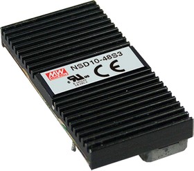 Источник питания DC-DC, 10Вт, вход 22…72В, выход 2,5В/0,12...2,5А, изоляция 1500В DC, корпус 51х25.4Х10мм, -25…+70С | код NSD10-48S3 | MeanWell Источник питания DC-DC, 10Вт, вход 22…72В, выход 2,5В/0,12...2,5А, изоляция 1500В DC, корпус 51х25.4Х10мм, -25…+70С | код NSD10-48S3 | MeanWell