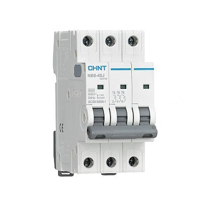 Авт. выкл. NB8-40J 3P 10А 6кА х-ка B (R) | код 320710 | CHINT Авт. выкл. NB8-40J 3P 10А 6кА х-ка B (R) | код 320710 | CHINT