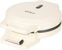 Вафельница Kitfort КТ-1624 1000Вт белый | код 1075359 | KITFORT