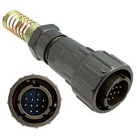 Разъём быстроразъёмный SZC FQ18-12pin TJ-10, 12-ти контакнтый | код 106962 | SZC