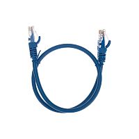 Патч-корд U/UTP, CAT 6, RJ45-RJ45, 26AWG, LSZH, синий, 0,5м REXANT | код 02-0294-05 | REXANT