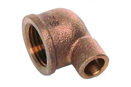 Уголок переходной бронза пайка 22 х 1/2' ВР, модель 4090g (140902212) | код RG008TBA0CHVNC | Sanha