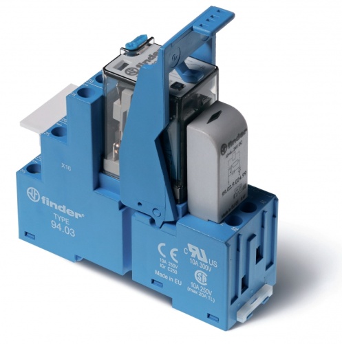 Интерфейсный модуль (сборка 55.33.8.024.0010 + 99.02.0.024.98 + 94.03SPA), электромеханическое реле, 3CO 10A, контакты AgNi, питание 24В AC, категория защиты IP20, винтовые клеммы, пластиковая клипса, LED + варистор | код 583380240060SPA | Интерфейсный модуль (сборка 55.33.8.024.0010 + 99.02.0.024.98 + 94.03SPA), электромеханическое реле, 3CO 10A, контакты AgNi, питание 24В AC, категория защиты IP20, винтовые клеммы, пластиковая клипса, LED + варистор | код 583380240060SPA |