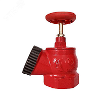 Клапан пожарный чугунный КПЧ 50-1 Ду50 Ру16 муфта-резьб 125 гр | код 110021 | Апогей