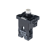 Основание с модулем подсветки, 1NO блок-контакт, белый, 220V AC/DC, пласт. MTB2-EW631 | код 43329 | MEYERTEC