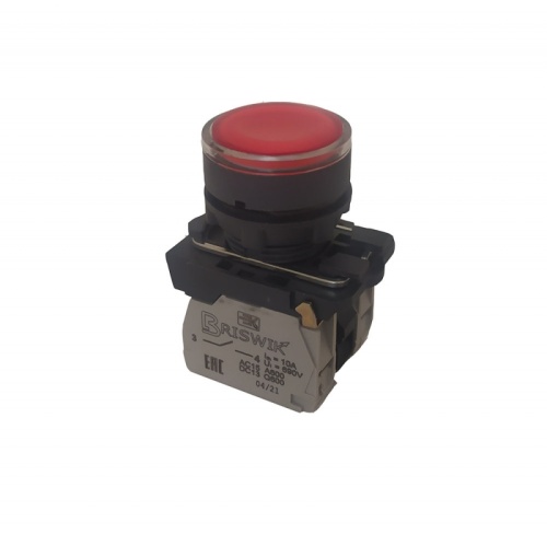 Выключатель Briswik КМЕ 4631м -Л 220В красный IP65 УХЛ2 10А 3но+1нз | код aB-EB-5Ai-7242 | Briswik