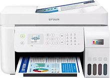МФУ струйный Epson EcoTank L5296 (C11CJ65411) A4 WiFi белый | код 2057098 | EPSON