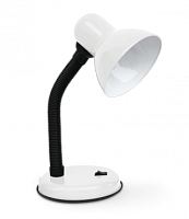 Светильник настольный под лампу на основании СНО 22Б 60Вт E27 230В БЕЛЫЙ (с подвесом) IN HOME | код 4690612046860 | IN HOME