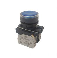 Выключатель Briswik КМЕ 4710м -Л 24В синий IP66 УХЛ2 10А 1но+0нз | код aB-EB-6Ai-3511 | Briswik