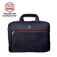 Сумка деловая BRAUBERG с отделением для ноутбука 15,6 , Control 2 , 2 отделения, черная, 41х32х10 см | код 240397 | BRAUBERG