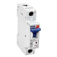 Автоматический выключатель OptiDin BM63-1L1-ОМ4-РЕГ | код 281489 | КЭАЗ