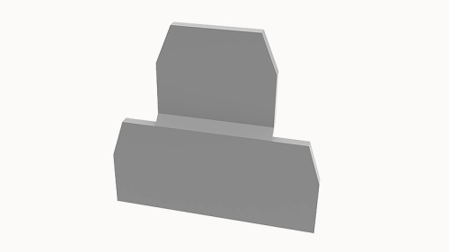 D-PCKK2.5-01P-11-00Z(H) Заглушка торцевая, для клеммных блоков PCKK2.5-01P-11-00AH, серый изол. | код 11060000007 | DEGSON D-PCKK2.5-01P-11-00Z(H) Заглушка торцевая, для клеммных блоков PCKK2.5-01P-11-00AH, серый изол. | код 11060000007 | DEGSON